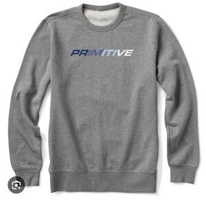 Primitive Slate Gray Crewneck Sweater